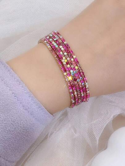 Rosé Ruby Tennis Bracelet