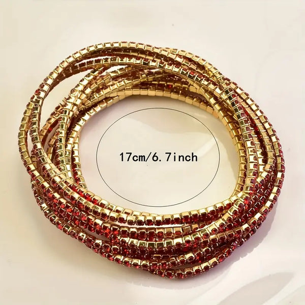 TANIS MAROON BRACELET