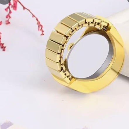 Vintage Alloy Shell Quartz Timepiece